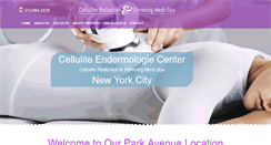 Desktop Screenshot of cellulite-endermologie-center.com