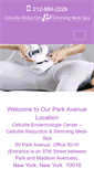 Mobile Screenshot of cellulite-endermologie-center.com